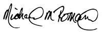 fr. romano's signature