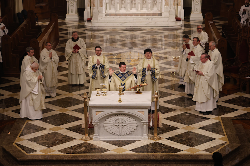 Holy Sacrifice of the Mass at Mount St. Mary's Seminary